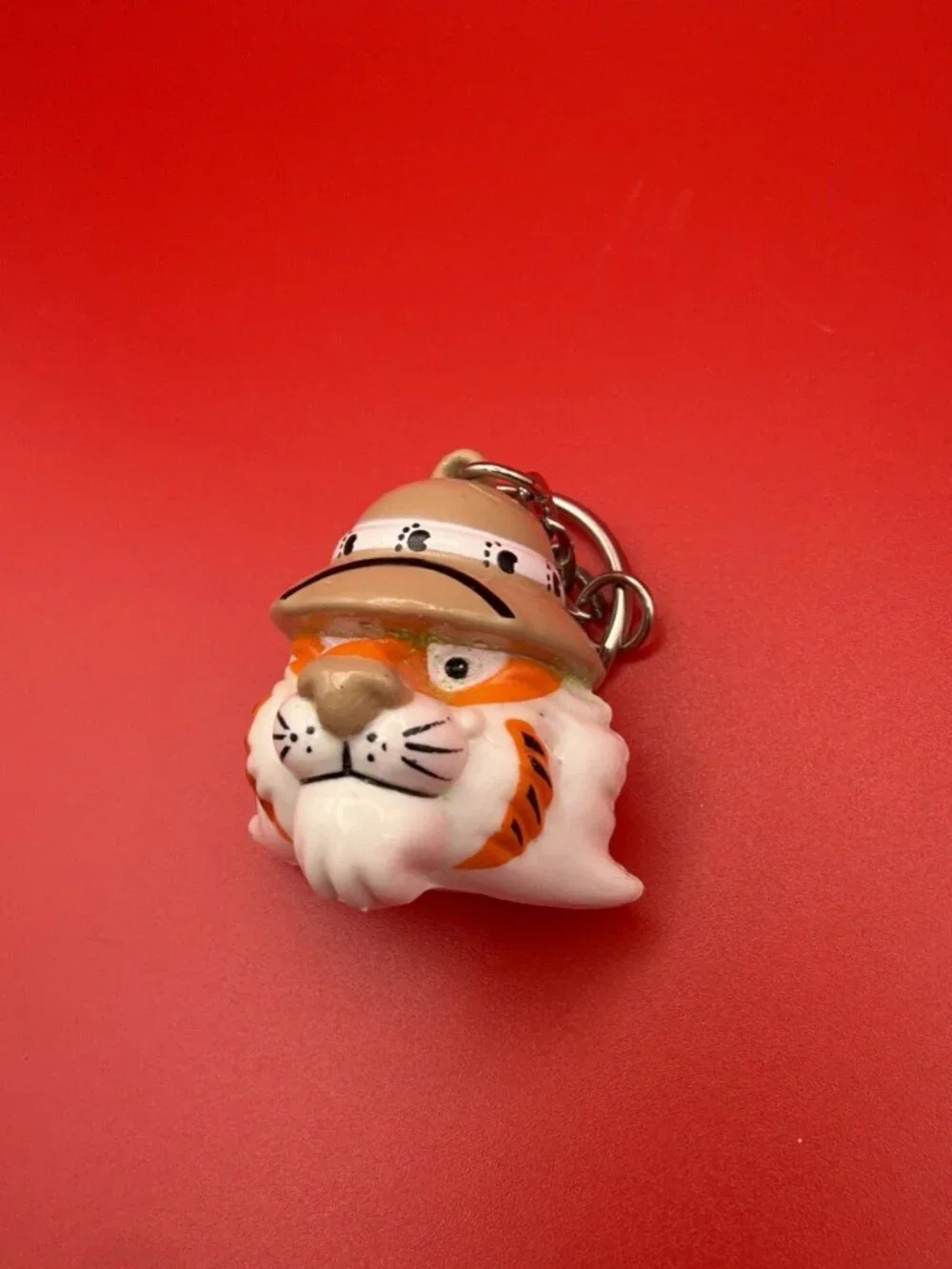 Tony the Tiger Safari Hat Cute Keychain 1997
